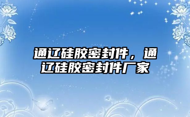 通遼硅膠密封件，通遼硅膠密封件廠家