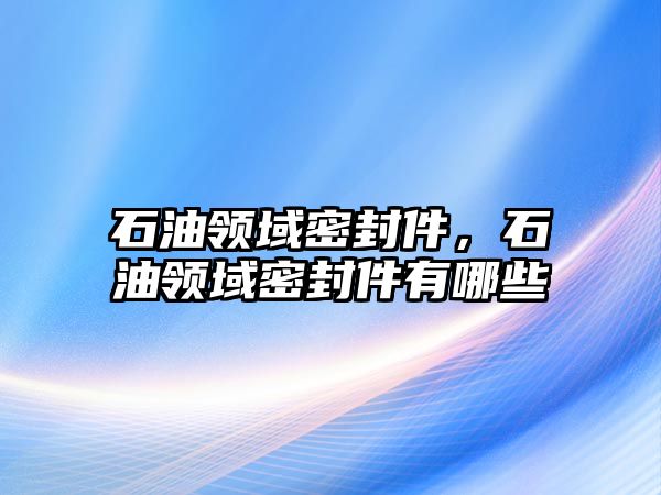 石油領(lǐng)域密封件，石油領(lǐng)域密封件有哪些