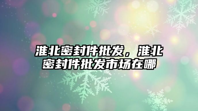 淮北密封件批發(fā)，淮北密封件批發(fā)市場(chǎng)在哪